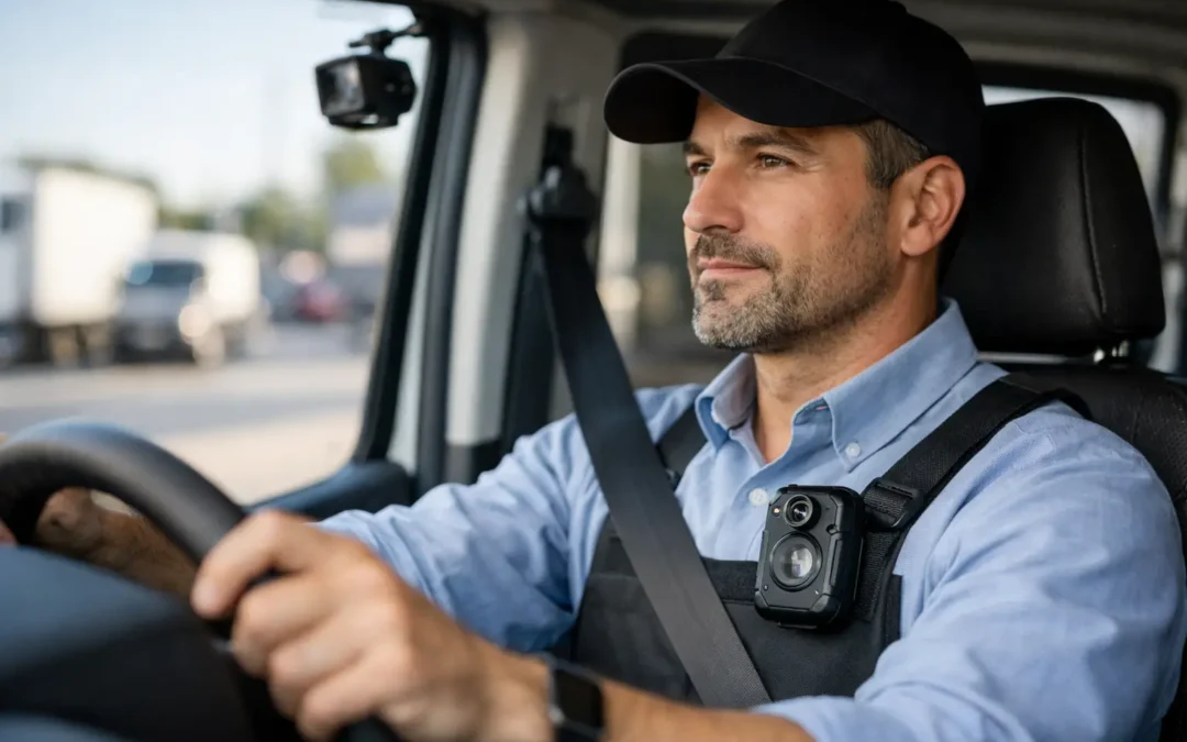 Bodycam para conductores de transporte: cuándo sí