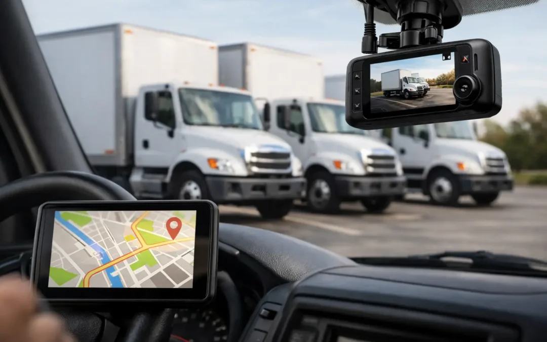 Cómo integrar GPS con cámaras en su flota